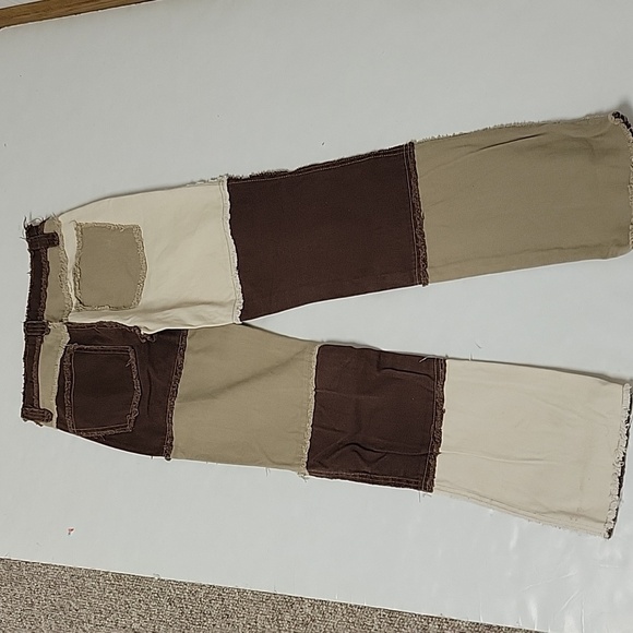 Jaded London brown patchwork jeans sz 24 from Urban Outfitters - Picture 5 of 10